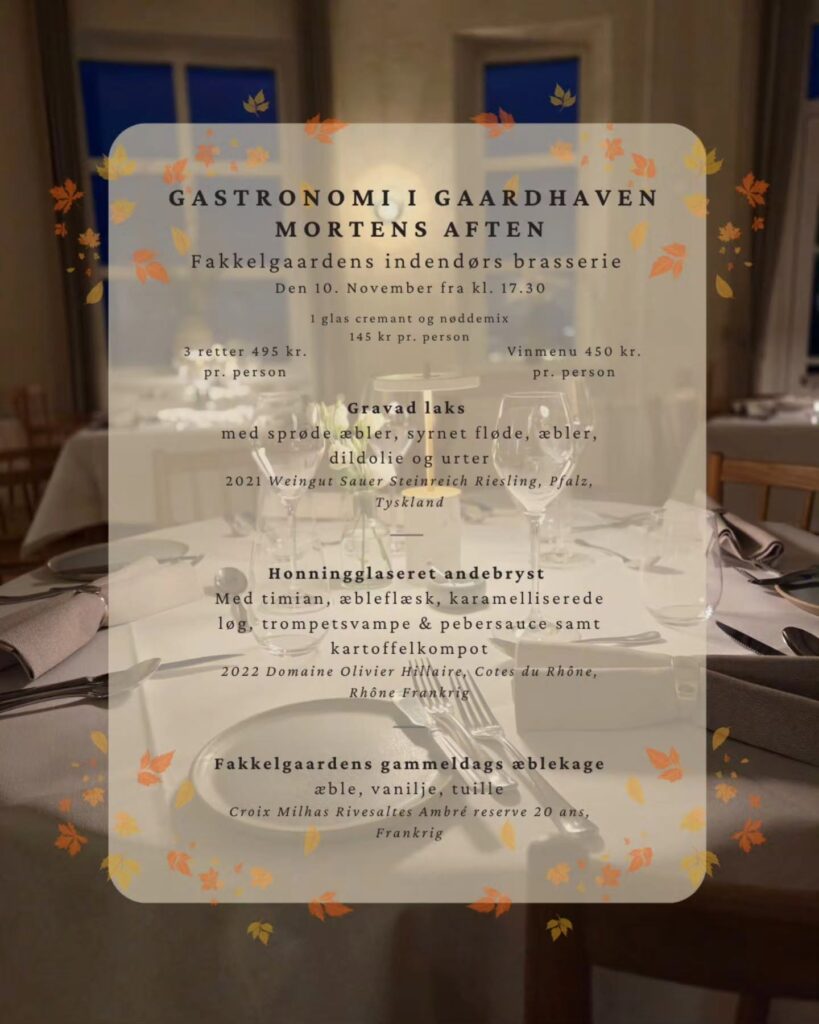 Mortens Aften på Fakkelgaarden